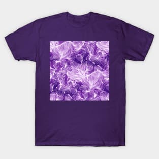 Purple Shibori Corals T-Shirt